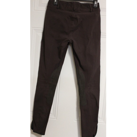 The Tailored Sportsman Women's Brown Equestrian Riding Breeches SZ 26 USA Made - Picture 8 of 11